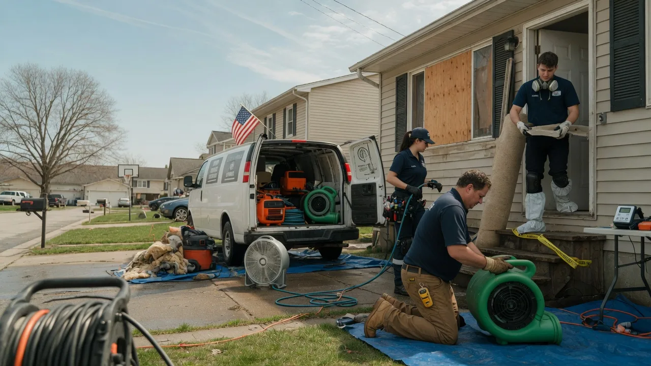 Water Damage Restoration in Titusville, PA near me